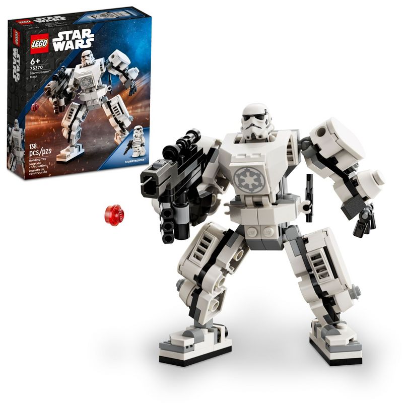 LEGO Star Wars Stormtrooper Mech Action Figure 75370, 1 of 8