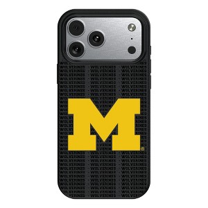 NCAA Big Ten Universities Text Backdrop MagSafe Compatible Cell Phone Case for Apple iPhone 17 Series - 1 of 4