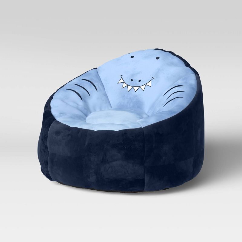Shark Kids&#39; Bean Bag Chair - Pillowfort&#8482;, 1 of 10