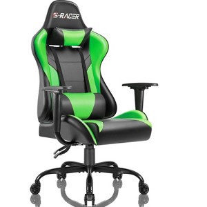 LACOO Gaming Chair with Carbon Fiber Style - 1 of 3
