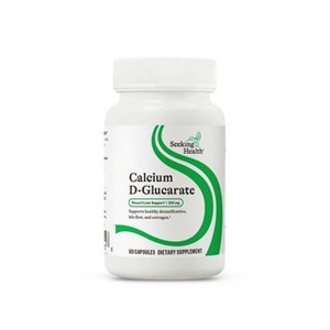 Seeking Health Calcium D-Glucarate, 250 mg, Supports Healthy Detoxification Processes, Supports Cellular Health and Inflammatory Response(60 Capsules) - 1 of 4