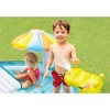 Intex 57165EP Gator 6.6ft x 5.6ft x 4in Outdoor Inflatable Kiddie Pool Water Play Center with Slide, for Toddlers Ages 2 and Up - image 4 of 4