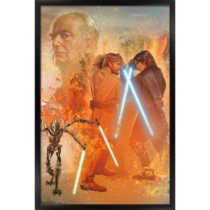 Trends International Star Wars: Revenge Of The Sith - Celebration Mural Framed Wall Poster Prints - 1 of 4