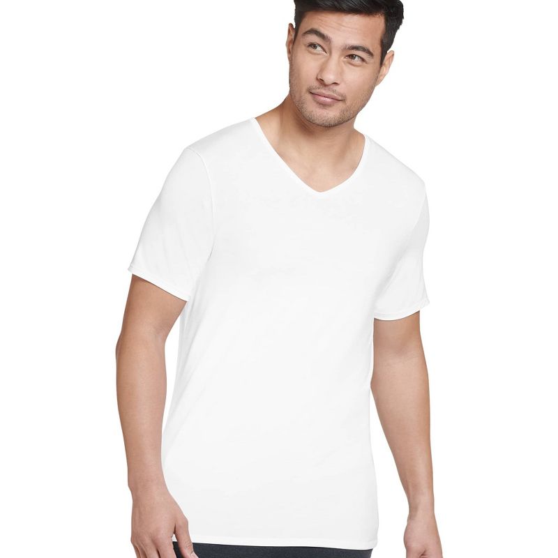 Jockey Men's Active Ultra Soft Modal V-Neck T-Shirt, 1 of 3