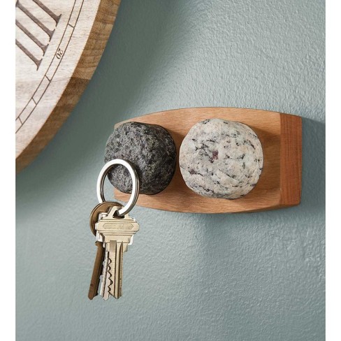 VivaTerra Granite Stone Magnetic Key Holder