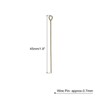 Unique Bargains DIY Craft Necklaces Bracelets Earrings Jewelry Making Iron 21 Gauge Eye Pins 200 Pcs - 2 of 4
