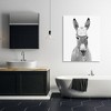 Stupell Industries Donkey Toilet Paper Funny Bathroom, 48" x 36" - 2 of 4