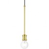 Livex Lighting Lansdale 1 - Light Pendant in  Satin Brass - 2 of 3
