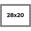 PosterPalooza | Distressed Black Picture Frame - UV Acrylic, Backing Board, Hanging Hardware Included - 2 of 4