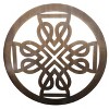 Slickblue Decorative Celtic Wall Art – Irish Steel Shamrock Leaf or Celtic Cross Design, 12", 5 Finishes - 2 of 4