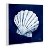 Stupell Industries Cyanotype Shells Traditional Scallop Wall Plaque Art - 3 of 4