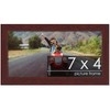 PosterPalooza | Photo Size Classic Modern Brown Frame - UV Acrylic, Foam Board Backing, Hanging Hardware - 3 of 4