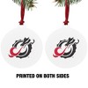 Minnesota State University Moorhead Primary Logo Aluminum Holiday Christmas Tree Ornament - 2 of 4