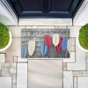 Stupell Industries USA Boat Paddles Printed Outdoor Door Mat, design by Kim Allen, 18"x30" - 3 of 4