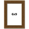 PosterPalooza | Photo Size Flat Gold Picture Frame - UV Acrylic, Foam Board Backing, Hanging Hardware - 2 of 4