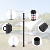 Unique Bargains Aluminum Alloy Adjustable Replacement Camping Tarp Poles for Shelter - 3 of 4