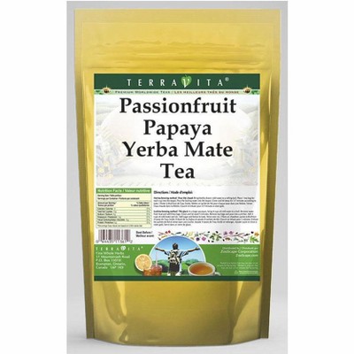 TerraVita Passionfruit Papaya Yerba Mate Tea (25 tea bags, ZIN: 565214, 2-Pack)
