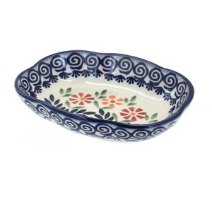 Blue Rose Polish Pottery S126 Manufaktura Soap Dish - 1 of 1
