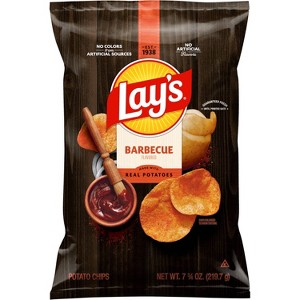 Lay's Barbecue Flavored Potato Chips - 7.75oz - 1 of 4