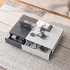 NicBex Modern Rectangle Coffee Table with 2 Storage Drawers for Living Room and Office - 4 of 4