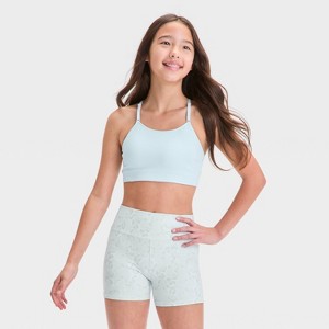 Girls' Seamless Sports Bra - All In Motion™ - 1 of 3