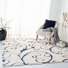 Florida Shag SG455 Power Loomed Area Rug  - Safavieh - 2 of 4