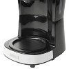 Haden Heritage 12 Cup Programmable Vintage Retro Home Coffee Maker Machine with Vintage Retro 0.7 Cu Ft 700W Countertop Microwave Oven, Ivory - 4 of 4