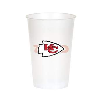 20oz 24ct Kansas City Chiefs Football Reusable Cups
