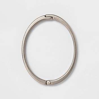 Rust Proof Oval Shower Ring Nickel - Threshold™
