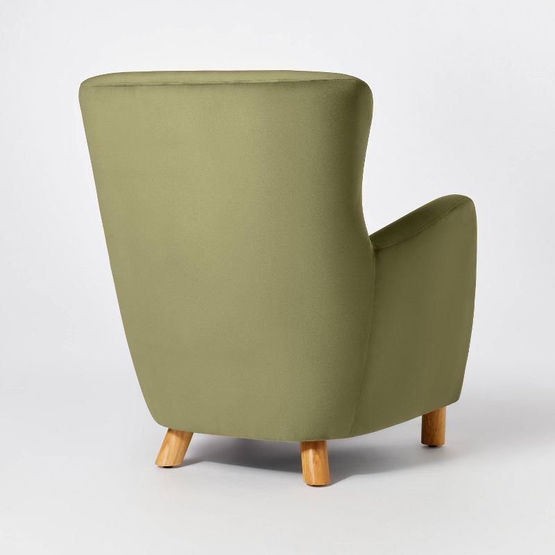 Kessler Wingback Accent Chair Velvet - Threshold&#8482; designed with Studio McGee, 5 of 10