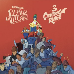 Kutmasta Kurt & Kool Keith & Motion Man - Masters of Illusion: 3 Championship Rings (vinyl 7 inch single) - 1 of 1