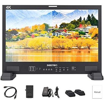 SEETEC 21.5 inch 3D LUT Broadcast Monitors Broadcast Studio Monitor 3G-SDI 4K HDMI Full HD 1920x1080 LUT215 for Live Streaming