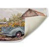 Stupell Industries Vintage Truck With Flowers Printed Plush Bath Mat And Bath Rug, Design By Nina Blue, 18"X30" - 2 of 4