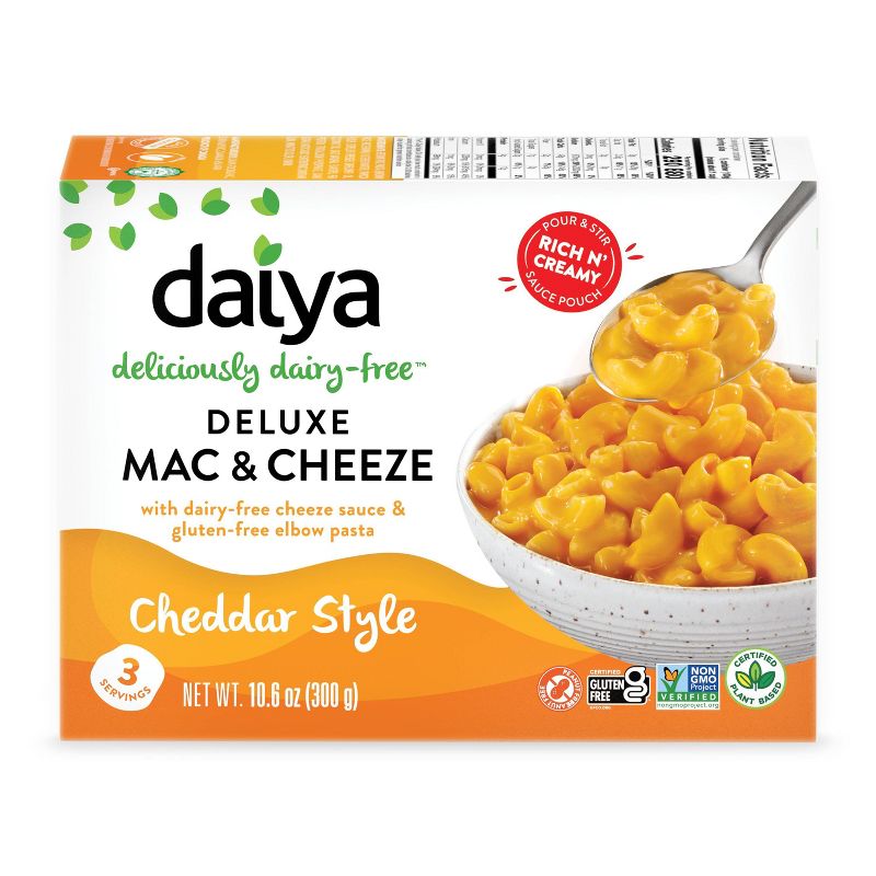 Daiya Dairy Free Gluten Free Deluxe Cheddar Style Cheezy Mac - 10.6oz, 1 of 6