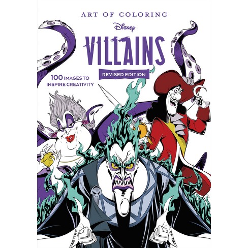Disney Villains Color by Number, Thunder Bay Press