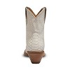 Buck & Brana Austin Anaconda Leather Western Booties - 4 of 4