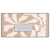 DorisciciArt Mid Century Modern Floral C Desk Mat - Deny Designs - 2 of 4
