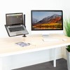 Mount-It! Laptop Desk Stand Mount | Articulating Vented Laptop Tray Mount | Adjustable Laptop Arm Mount | Single Laptop Desk Extension w/ C-Clamp - 4 of 4