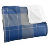 Millikin University Campus Plaid Spirit Silky Touch Super Soft Throw Blanket 50x60 - 3 of 4
