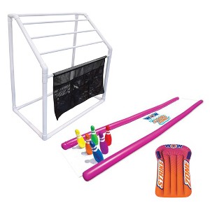 WOW Watersports 5 Rail Towel Rack and Strike Zone Waterslide with Sprinklers - 1 of 4