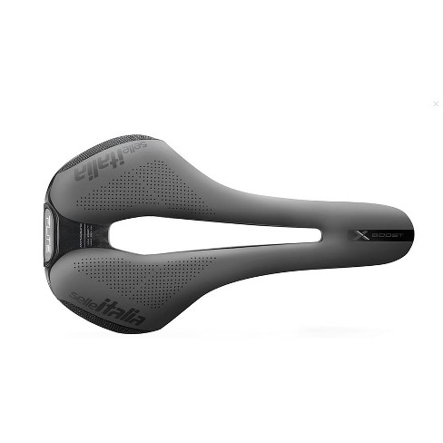 Selle Italia Flite Boost X-Cross Ti 316 Superflow L, Saddle, 250 x 145mm,  Unisex, 220g, Black/Grey