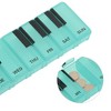 Unique Bargains 7 Grid Piano Keys Pill Case 1 Pc - 3 of 4