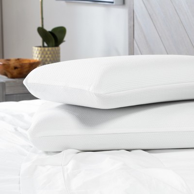 SensorPEDIC Classic Comfort Memory Foam Bed Pillow - 2 Pack