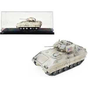M2 Bradley Infantry Fighting Vehicle Tank "United States Army" Desert Camouflage 1/72 Diecast Model - 1 of 4