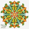 Women's Encanto Butterfly Mandala By Catalina Estrada T-Shirt - 2 of 4