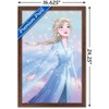 Trends International Disney Frozen - Elsa Glance Framed Wall Poster Prints - 3 of 4