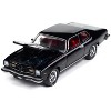 1974 Pontiac GTO Starlight Black with Red Interior "Muscle Cars USA" Series 1/64 Diecast Model Car by Johnny Lightning - 3 of 4