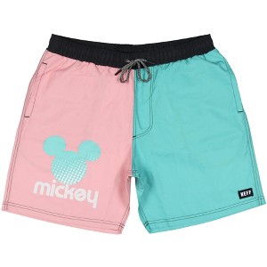Seven Times Six Neff Disney Men's Mickey Mouse Hot Tub Board Shorts for Swimming - 1 of 4