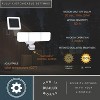 VAXCEL Solar Powered Outdoor Security LED Flood Light White, Motion Sensor, Dusk to Dawn, Battery Backup - 3 of 4