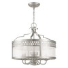 Livex Lighting Westfield 5 - Light Chandelier in  Brushed Nickel - 3 of 4